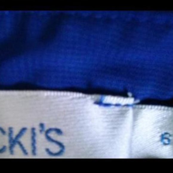 Women's Ricki's Sheer Blouse with Camisole, Blue, 6 - Picture 13 of 13